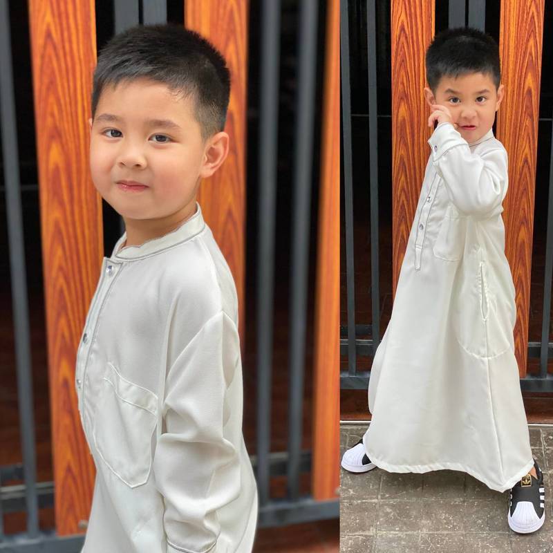 ชุดโต๊ปเด็กชาย (Thawb)