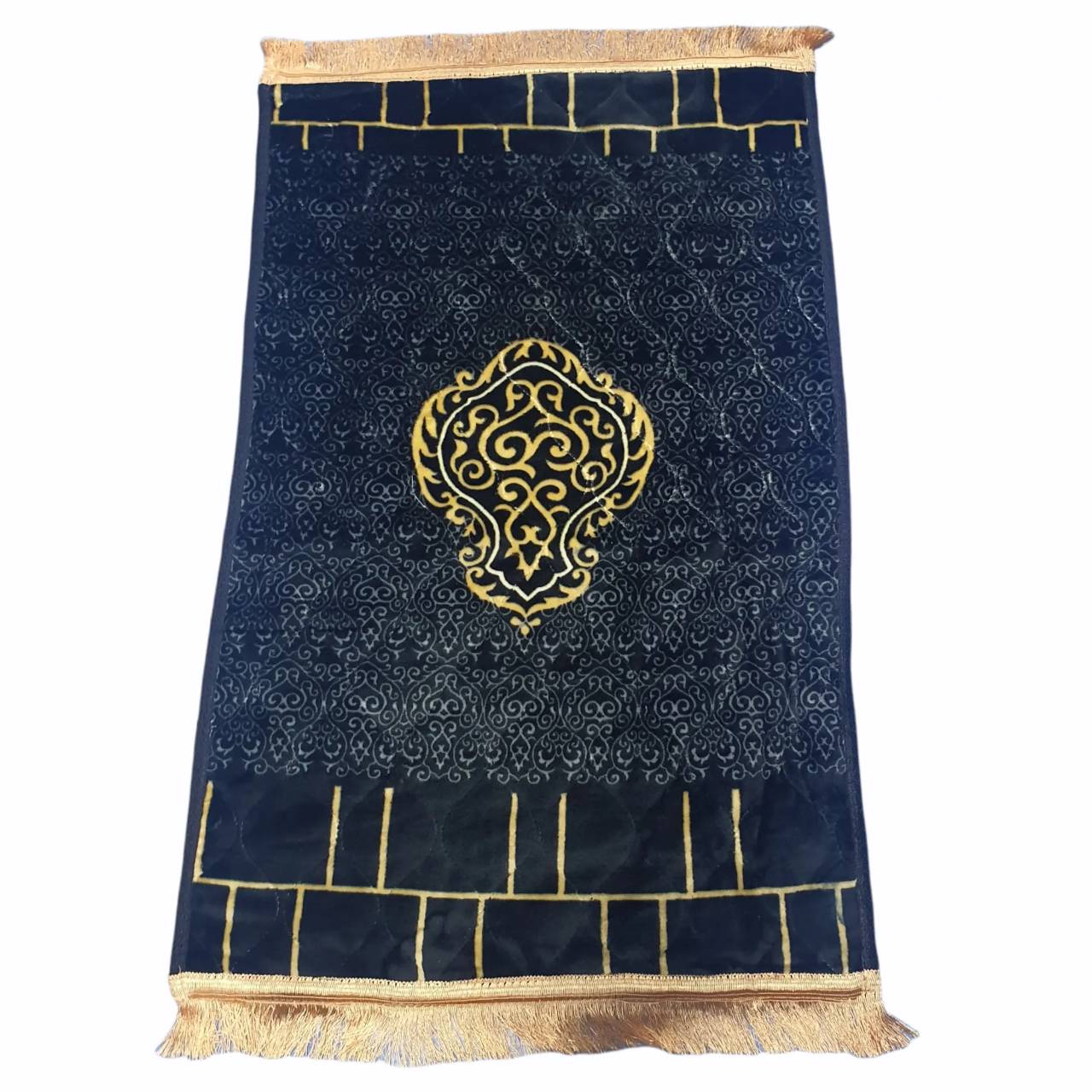 พรมปูละหมาด ลายกะบะห์  แบบหนานุ่ม Prayer mat, Kaaba pattern, thick and soft