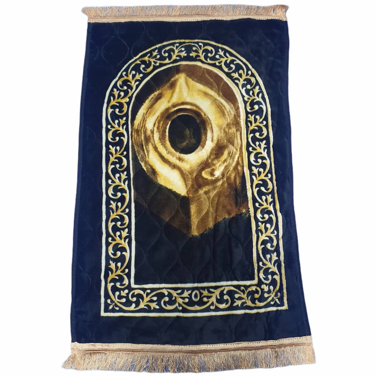 พรมปูละหมาด ลายกะบะห์  แบบหนานุ่ม Prayer mat, Kaaba pattern, thick and soft