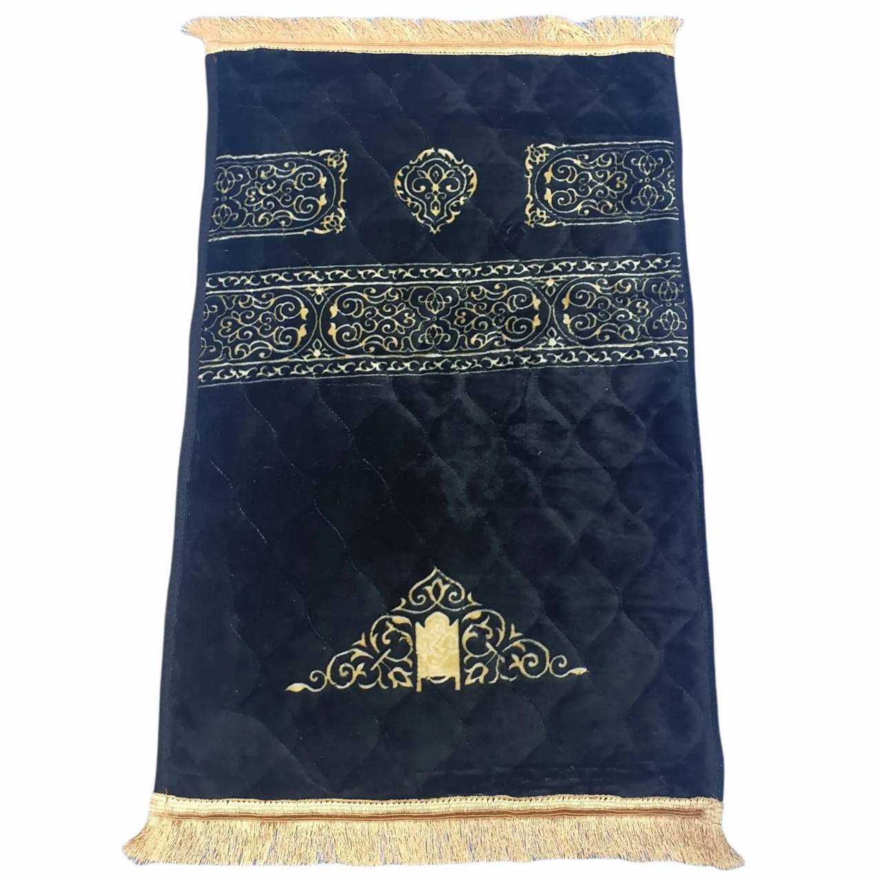 พรมปูละหมาด ลายกะบะห์  แบบหนานุ่ม Prayer mat, Kaaba pattern, thick and soft