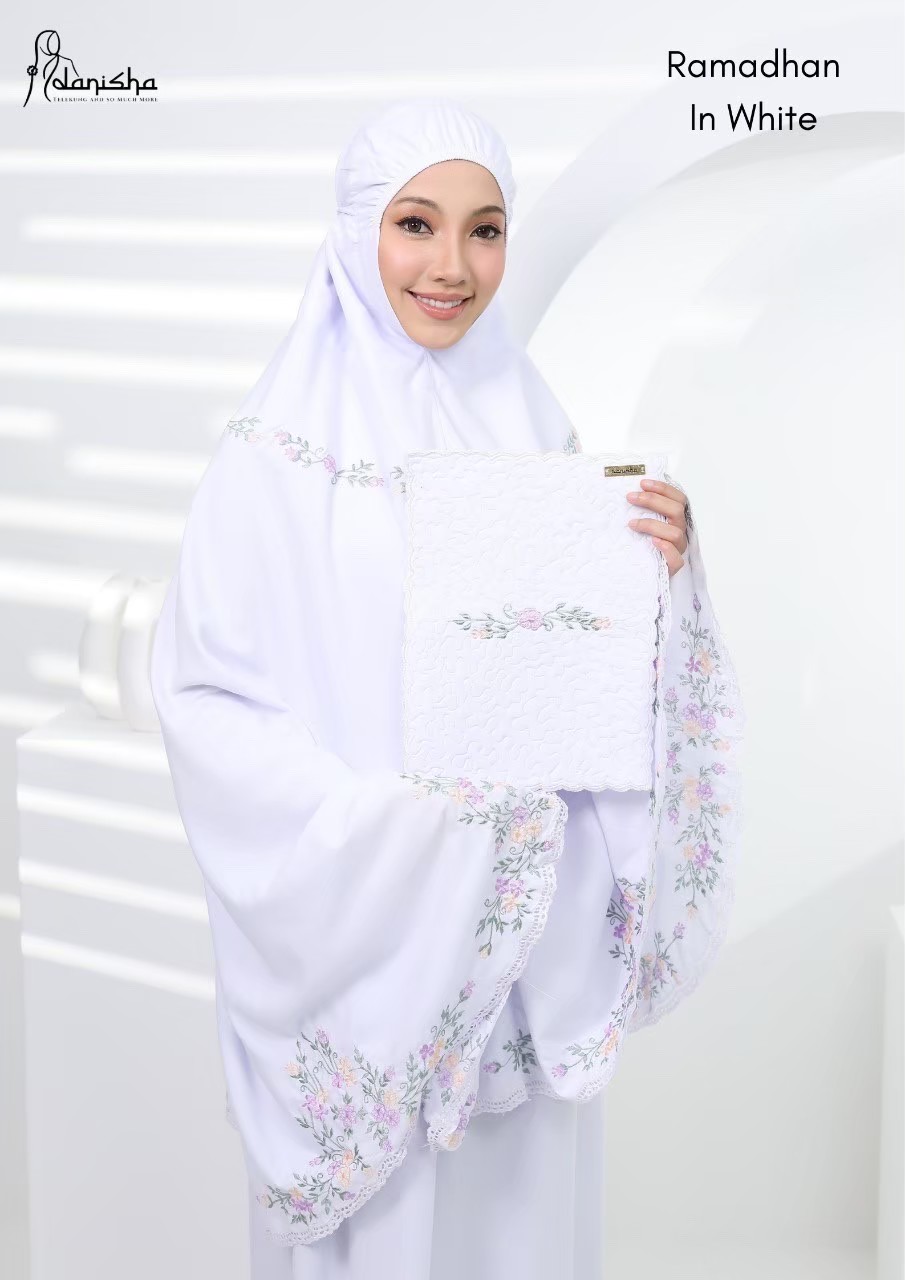 ชุดละหมาดพกพานำเข้าอินโดนีเซียเนื้อผ้า contonviscot แท้100% Ramadhancollection