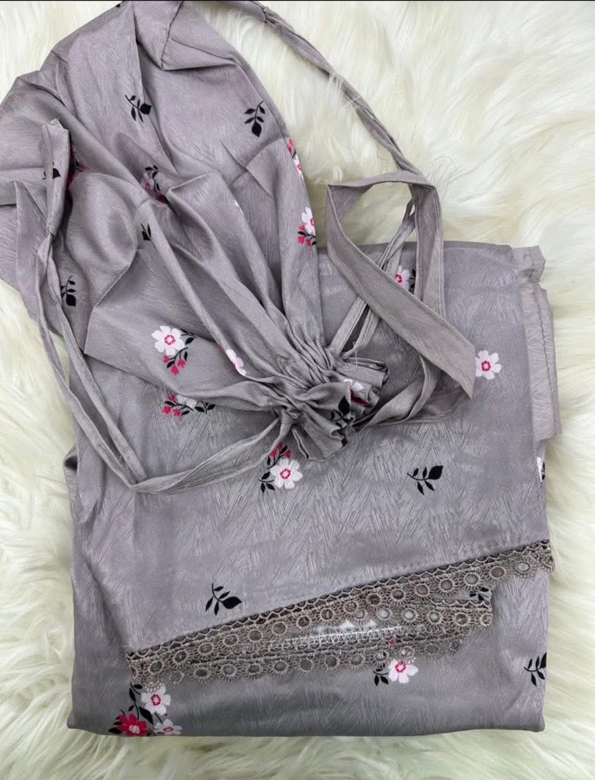 ชุดละหมาด ตะละกงพร้อมส่ง TELEKON SETERA JACQUARD รุ่น Bilqis