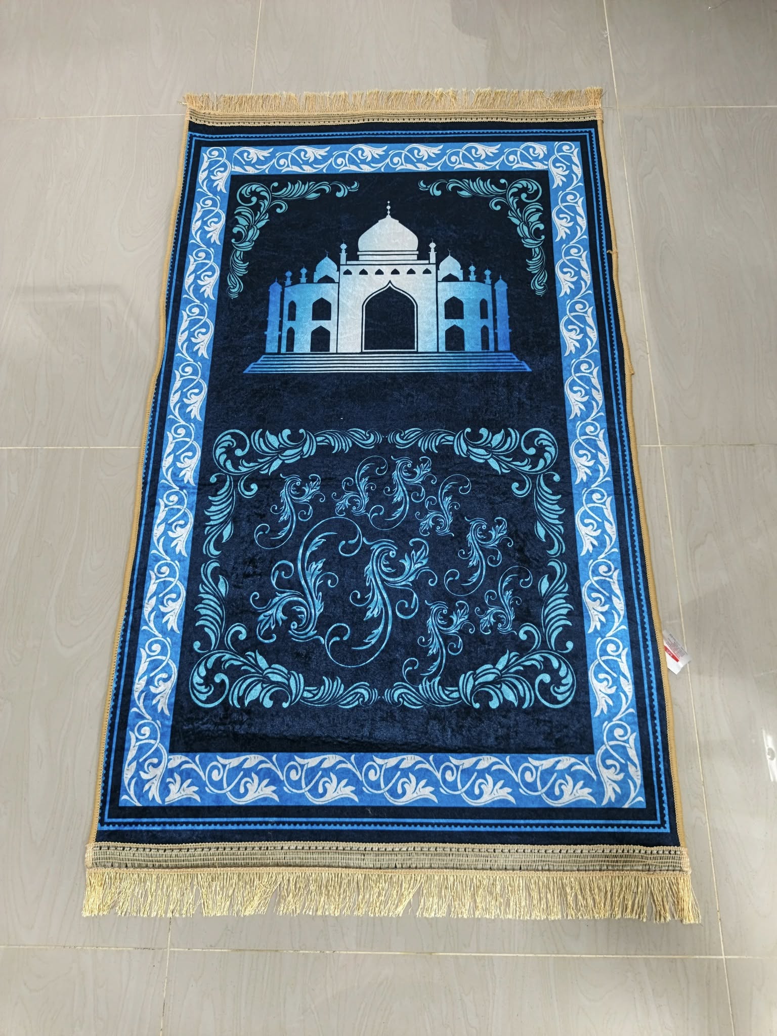 พรมปูละหมาด พรมละหมาด (ซาจาดะห์) พรมละหมาดดูไบ ขนาด70x110cm พร้อมส่ง