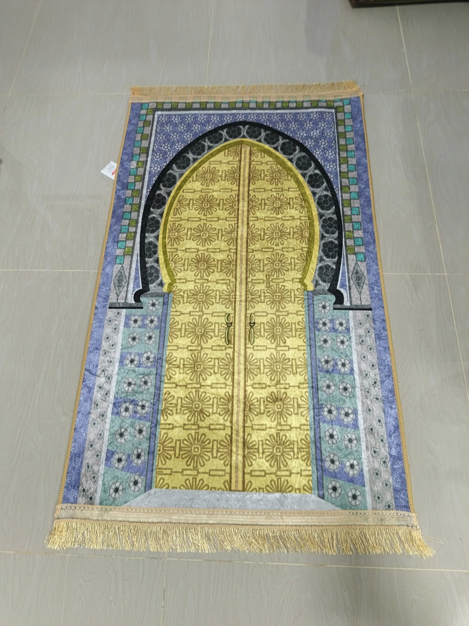 พรมปูละหมาด พรมละหมาด (ซาจาดะห์) พรมละหมาดดูไบ ขนาด70x110cm พร้อมส่ง