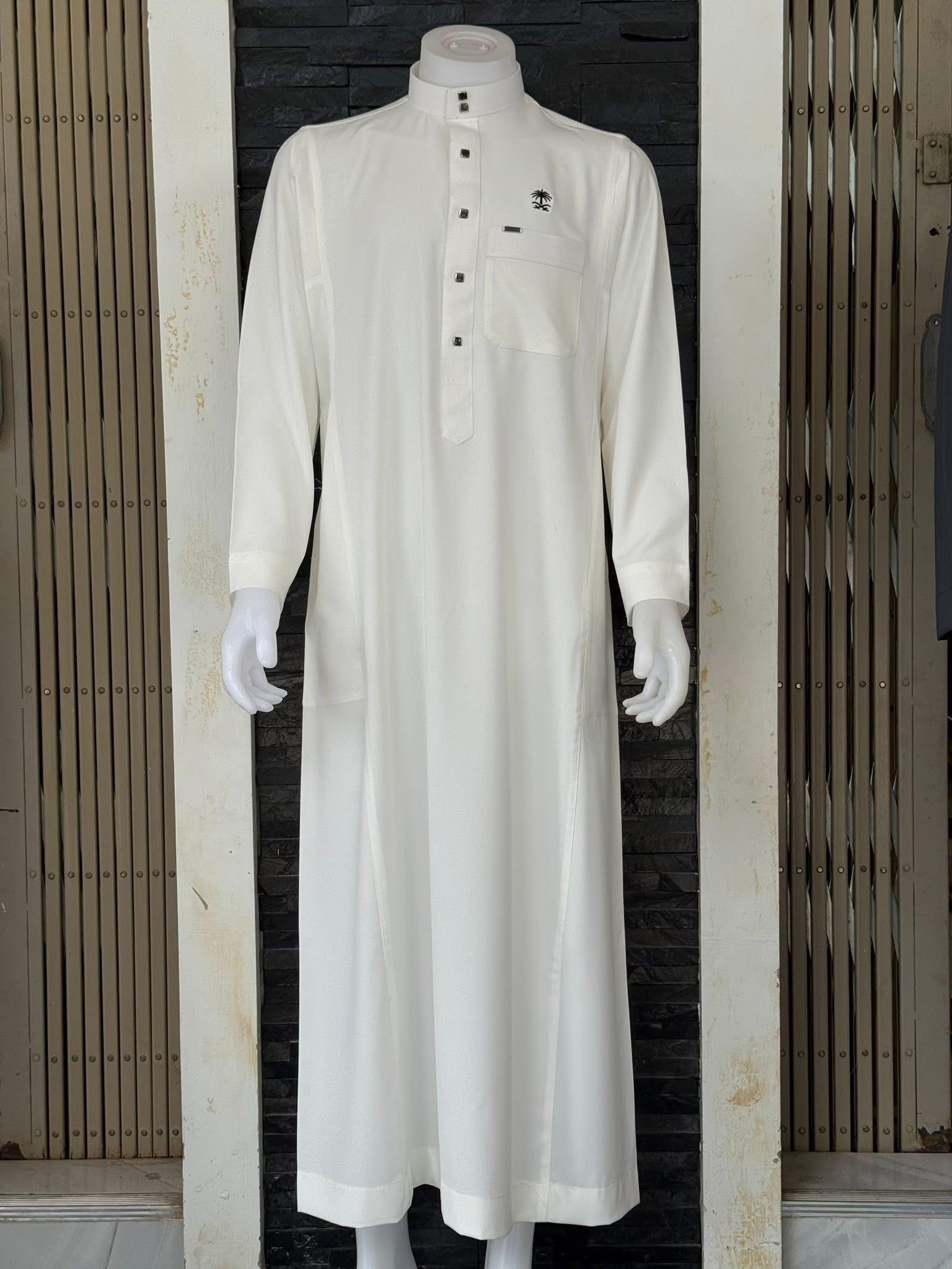 โต๊ปชาย เสื้อมุสลิมชาย เนื้อผ้าโรสกิลพร้อมส่ง มีไซส์ S M L XL