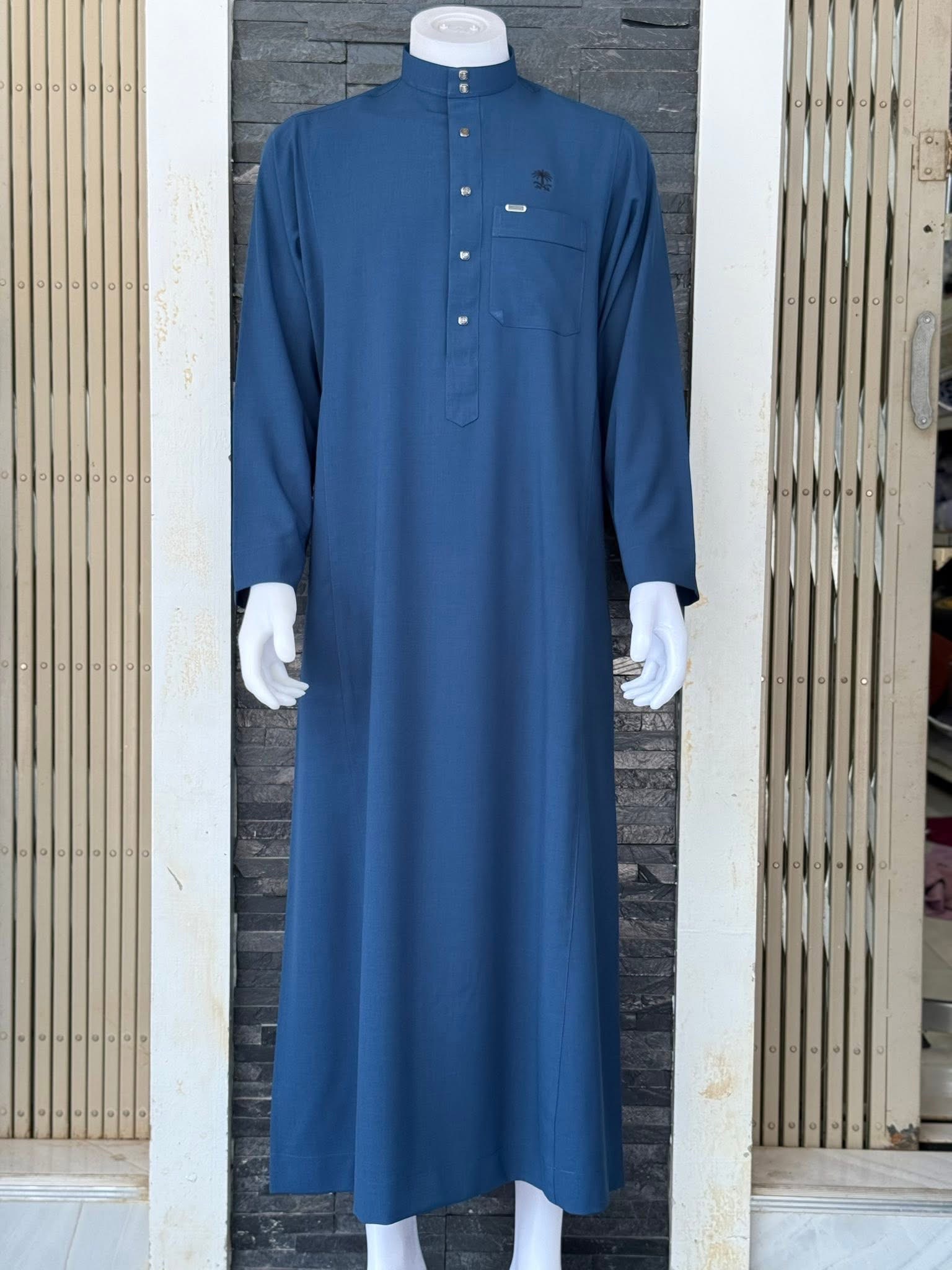 โต๊ปชาย เสื้อมุสลิมชาย เนื้อผ้าโรสกิลพร้อมส่ง มีไซส์ S M L XL