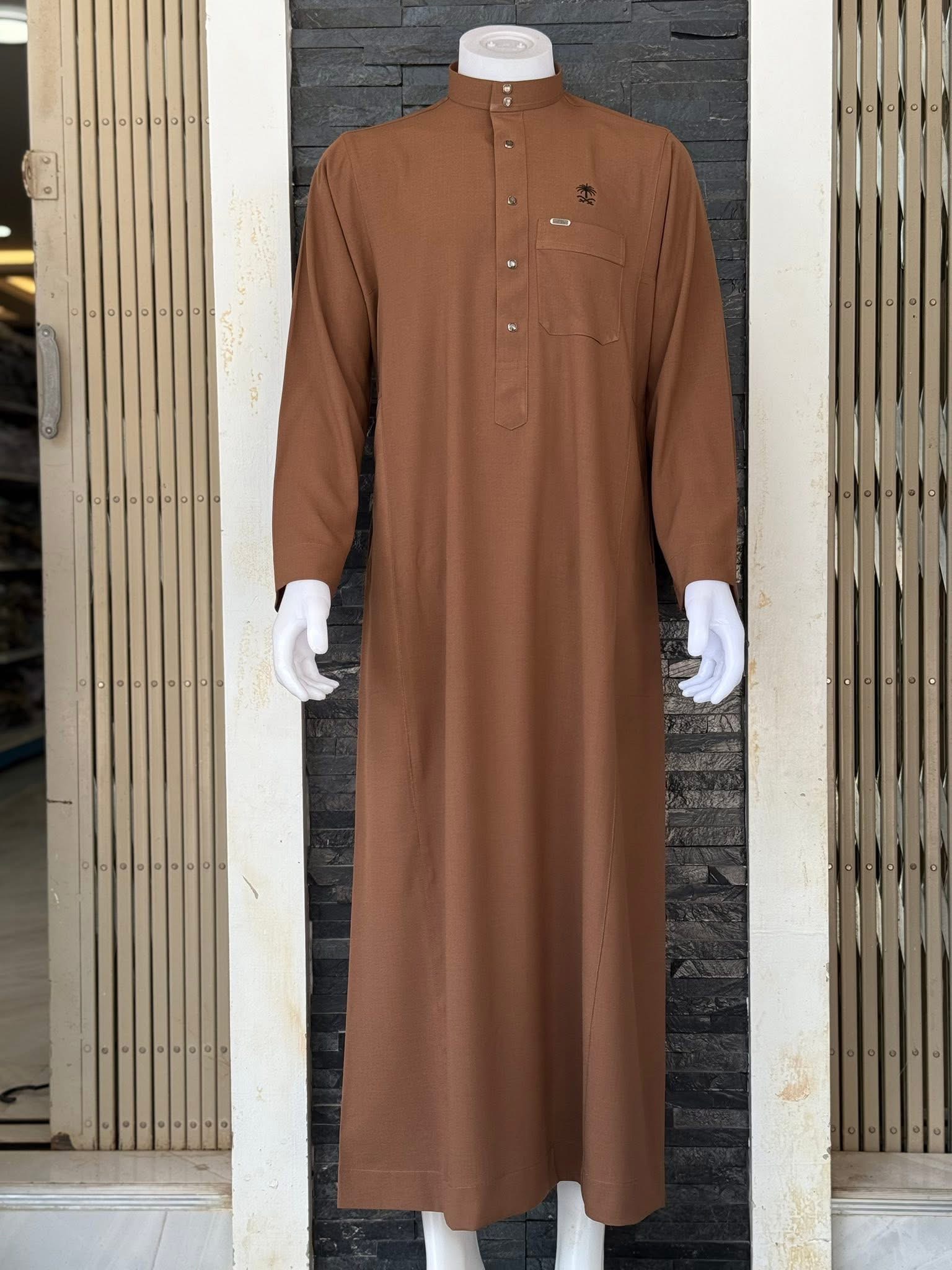 โต๊ปชาย เสื้อมุสลิมชาย เนื้อผ้าโรสกิลพร้อมส่ง มีไซส์ S M L XL