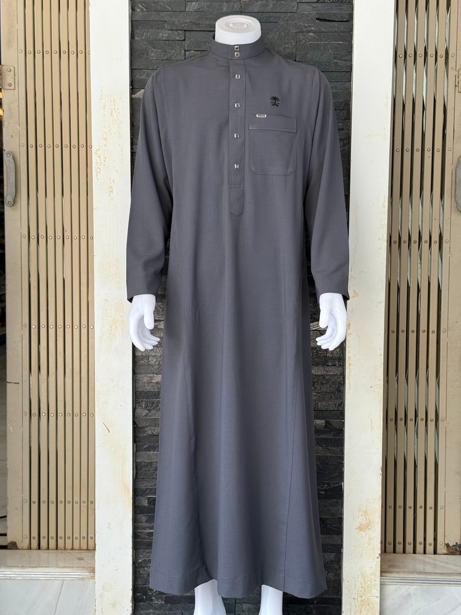 โต๊ปชาย เสื้อมุสลิมชาย เนื้อผ้าโรสกิลพร้อมส่ง มีไซส์ S M L XL