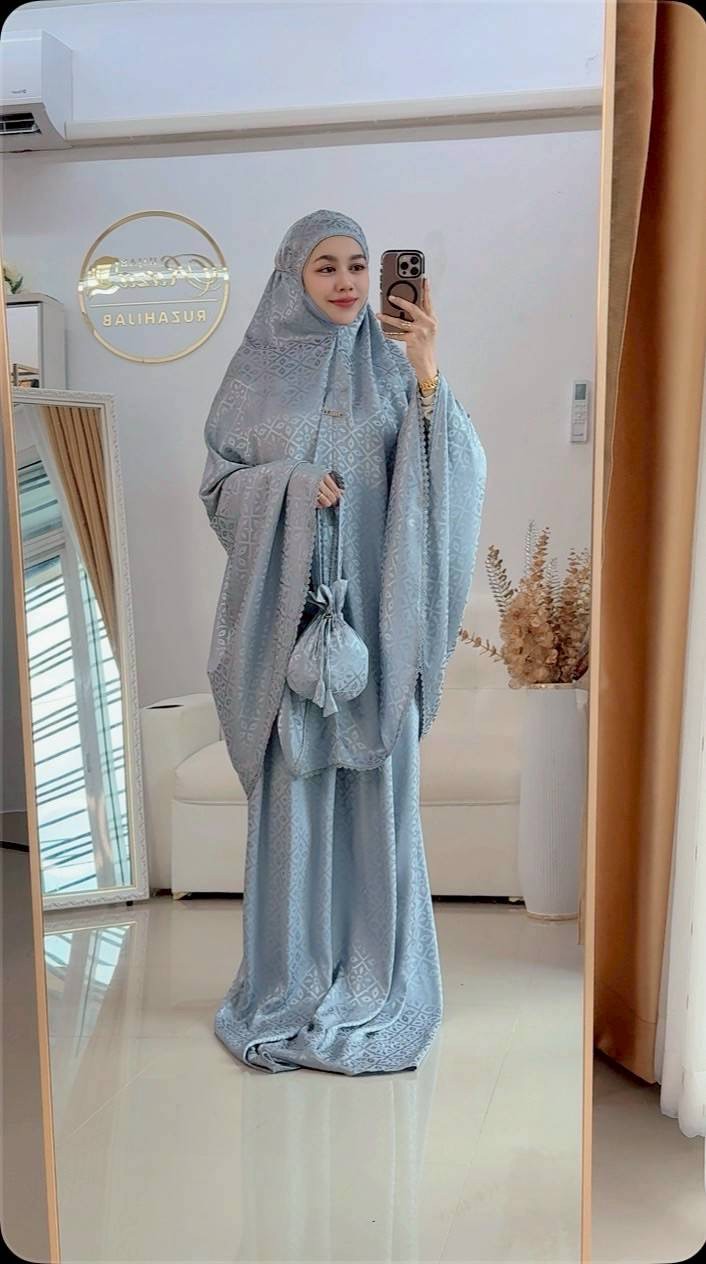 ตะละกง ผ้าละหมาด พกพา TELEKUNG VEENAS SILK