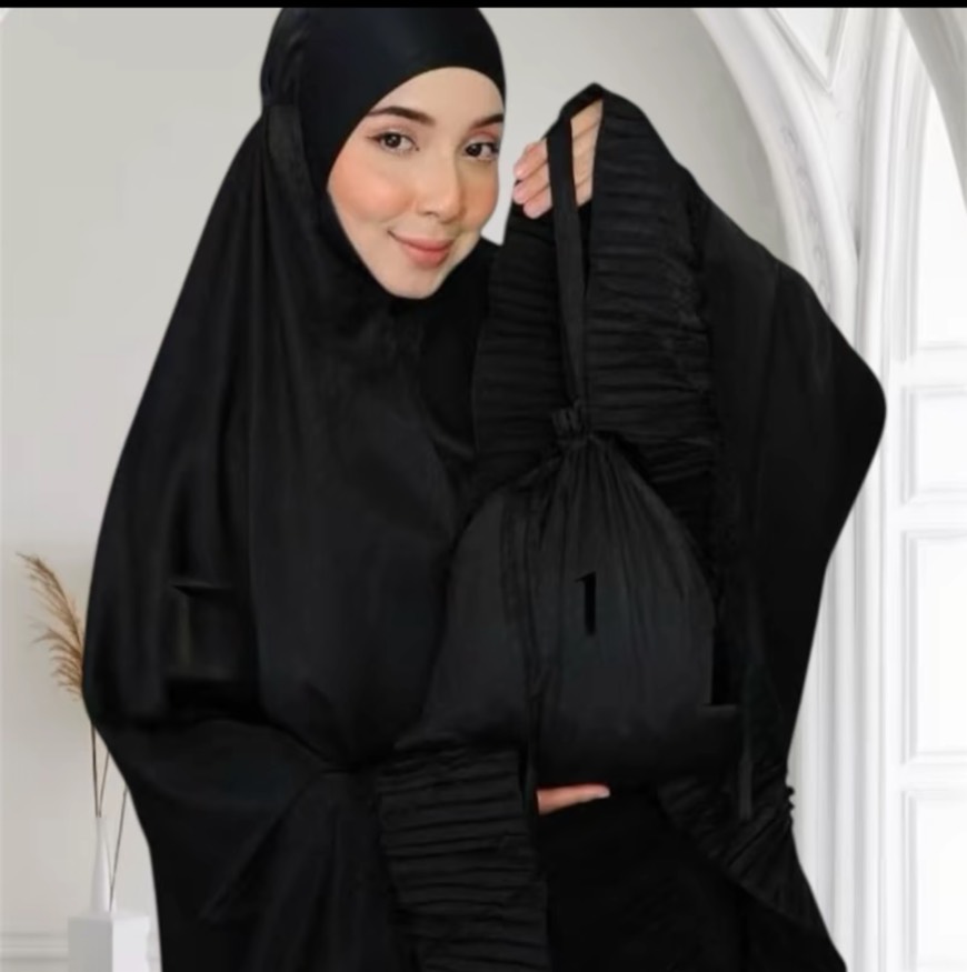 ชุดใส่ละหมาด ชุดละหมาด ตะละกง(talakong) ผ้าละหมาด telekung ชุดละหมาดผู้ใหญ่