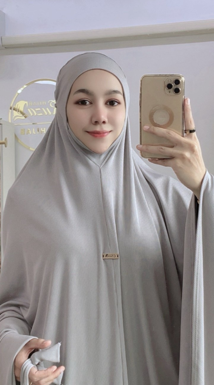 Talakong ตะละกงพกพา ชุดละหมาดนำเข้าราคาถูก ผ้าละหมาดพร้อมส่ง รุ่นTELEKUNG DHALIA