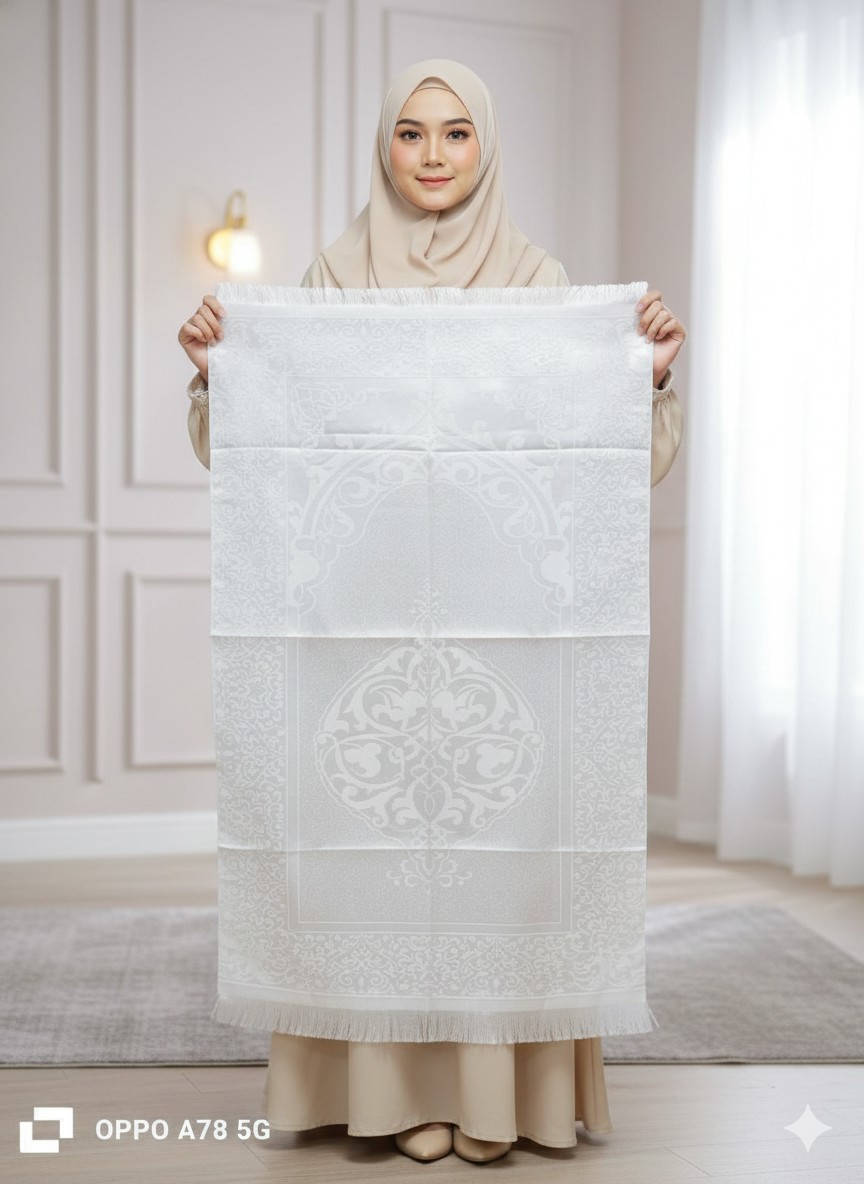 ผ้าปูละหมาดพกพาพร้อมส่ง sajadahtravel ซื้อ1 ได้ 3 พรมปูละหมาด ผ้าละหมาดพกพา ขนาด70x110cmพร้อมส่ง  มีกระเป๋าสำหรับพกพาและตัสเปี๊ยะ