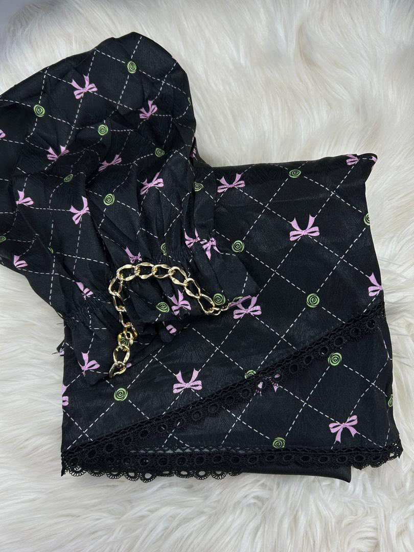 ตะละกงพกพา ชุดละหมาดราคาถูก เนื้อผ้าซาตินผ้าลื่นเย็นใส่สบายไม่ร้อน มาพร้อมกระเป๋าพกพาสีเข้าชุด พร้อมส่ง